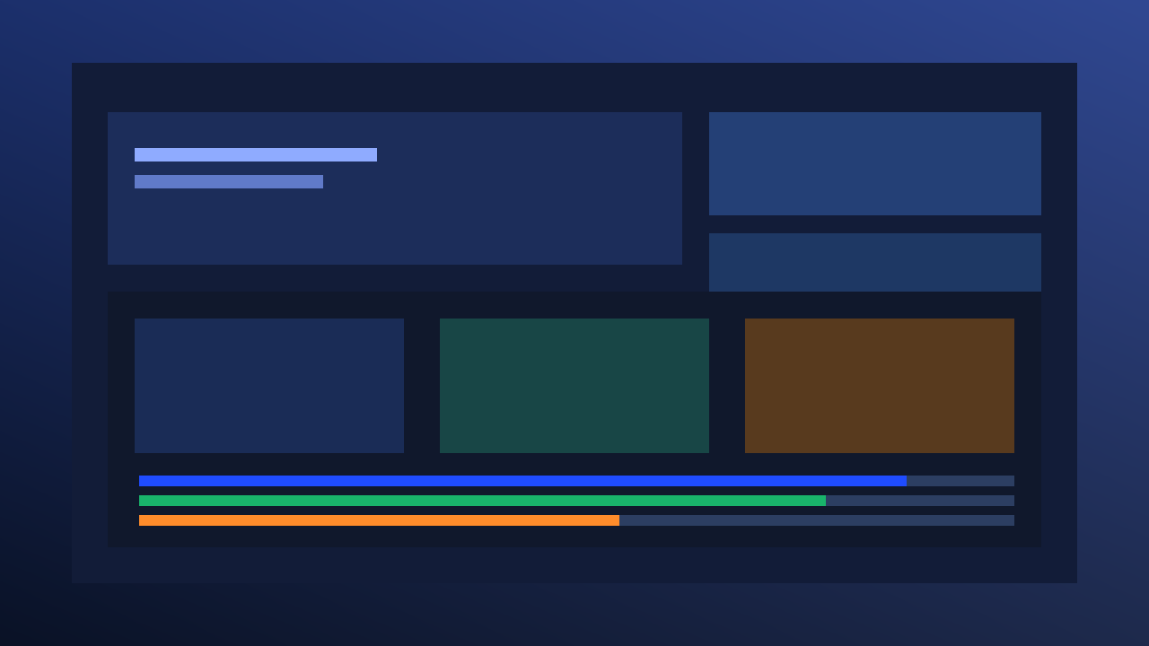 Vista del dashboard del CRM